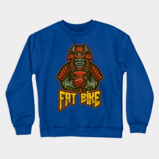 Where Is My Fat Bike Crewneck Sweatshirt